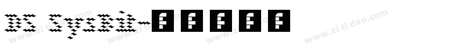 DS SysBit字体转换